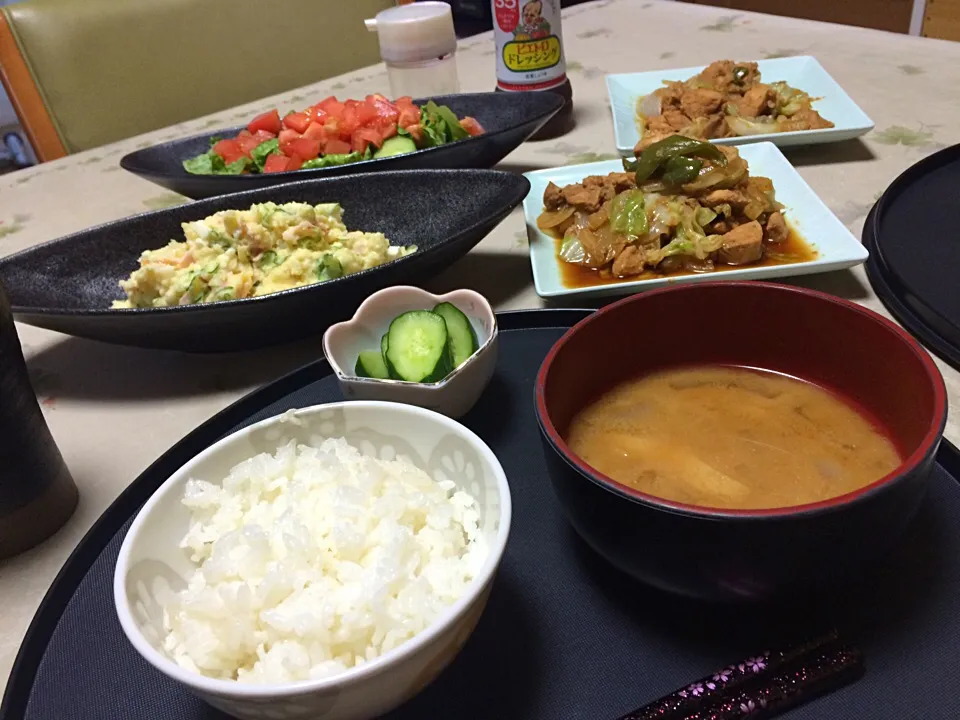 Snapdishの料理写真:飛騨高山のお土産「山家のけいちゃん」定食❤️|makoさん