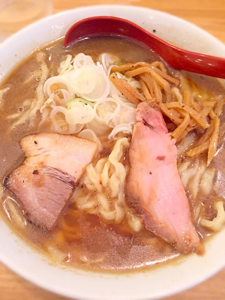 Snapdishの料理写真:喜多方ラーメン(煮干)|morimi32さん