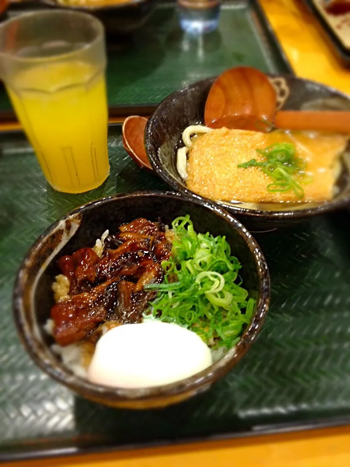 うなたま丼 & きつねうどん|チビミミさん