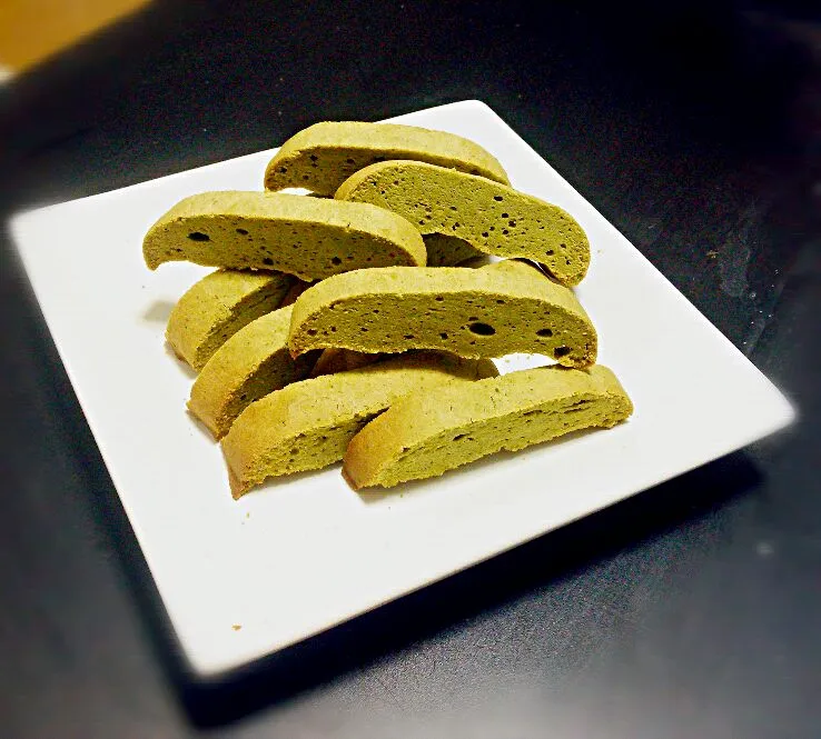 italian style macha cookies~~|Louise Yenさん