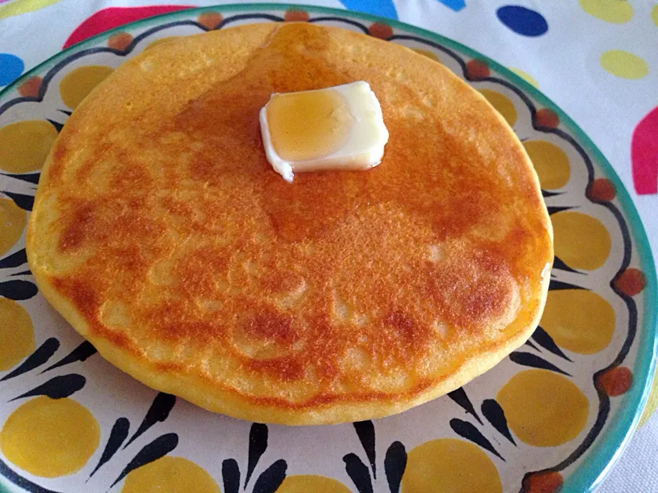 Cornmeal pancake :)|mさん