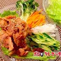 ボン💣ちゃんの✨焼肉のたれで豚肉マッキー