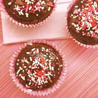 Snapdishの料理写真:Chocolate Cupcakes with Nutella Frosting|Prisca Erさん