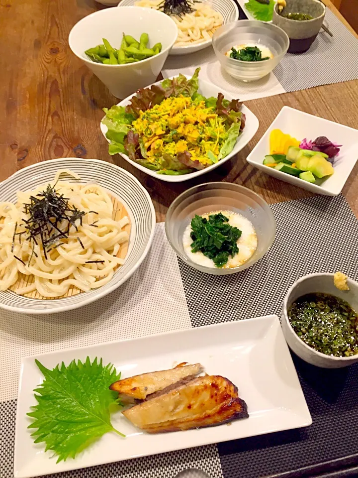 今日は焼き魚のあっさり和食🐟🍃|まみりんごさん