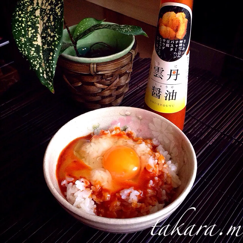 ✨最近のご飯のお供✨雲丹醤油のTKG|チョス ♪さん