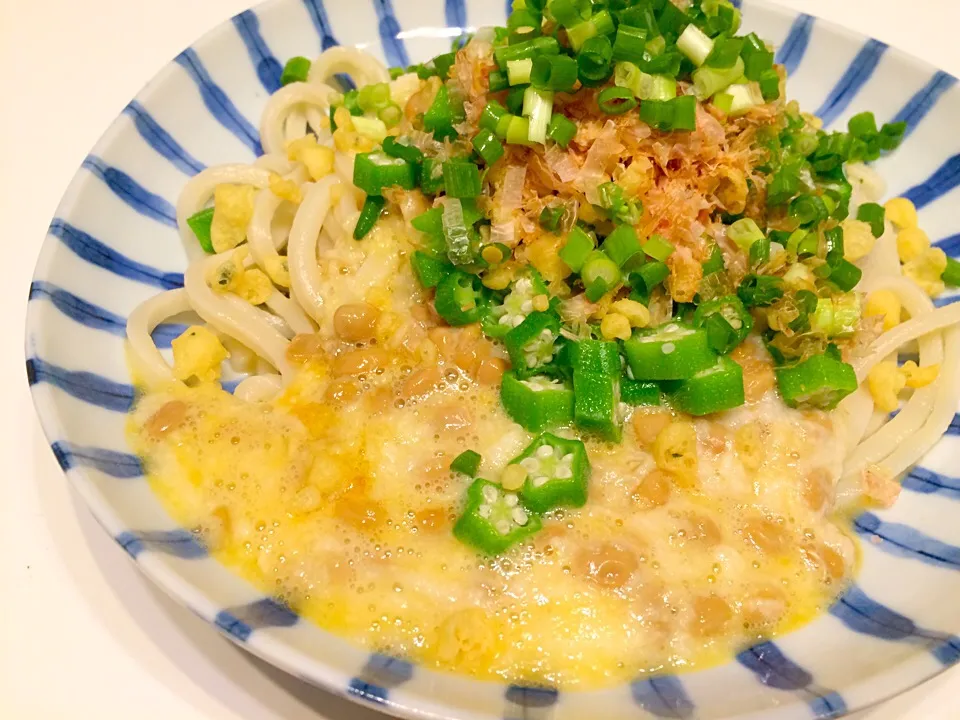 簡単スタミナたっぷり ぶっかけトロロうどん|gintanさん