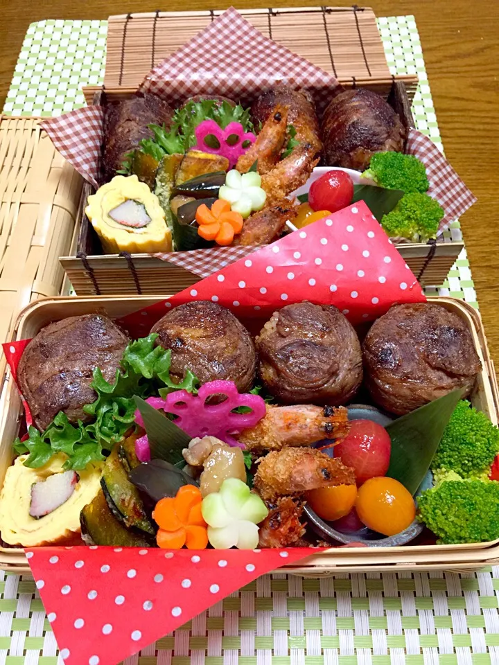 Snapdishの料理写真:火曜日のお弁当💖|Mayumi Konishiさん