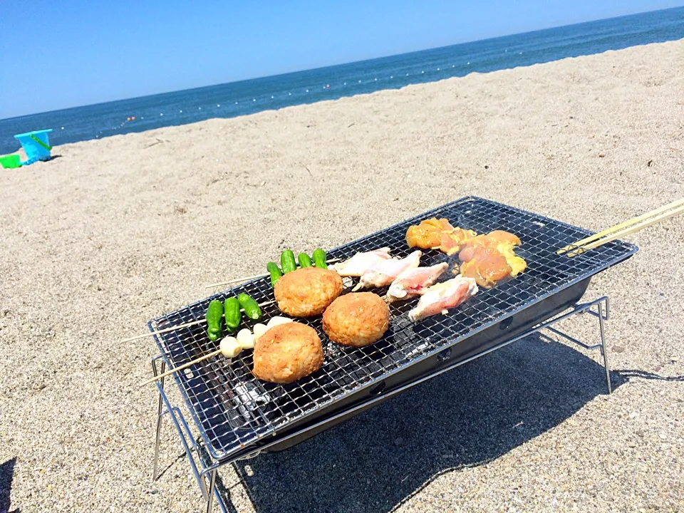 海でBBQ♡|9629さん