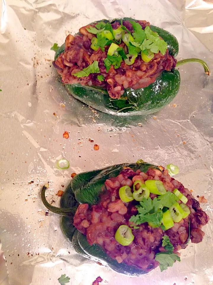 Stuffed poblano peppers|sarah wagsさん