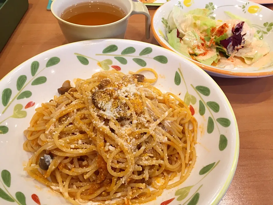 きのこのミートソーススパゲッティ|マハロ菊池さん