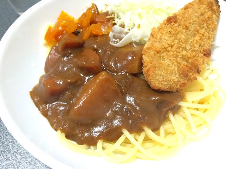 カレーパスタ|lalapoさん