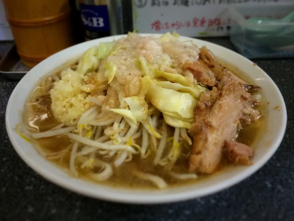 小ラーメン ニンニクアブラ|さとうさんさん