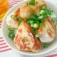 レモン塩麹チキン丼|もちさん