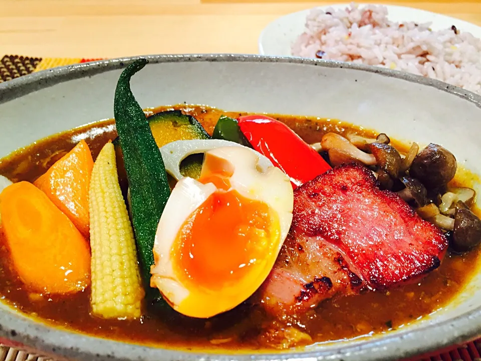 piton810の料理 本格的⁈野菜たっぷり♡スープカレー(o^^o)|piton810さん