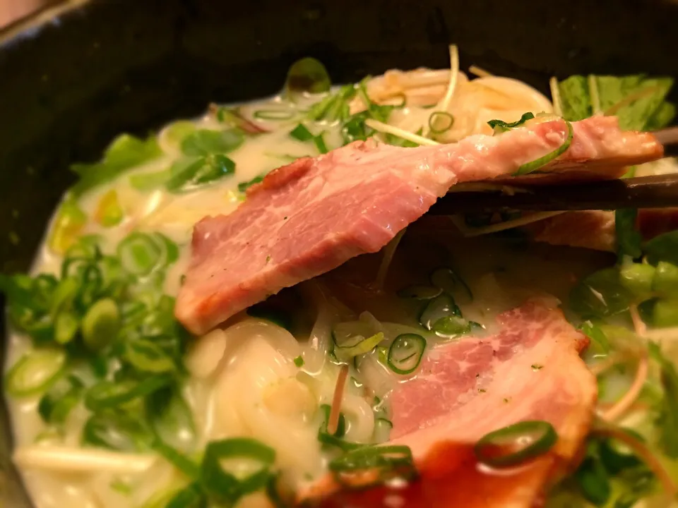 厚切り焼豚と薬味野菜の豆乳そうめん6|半田手延べそうめんの店 阿波や壱兆さん