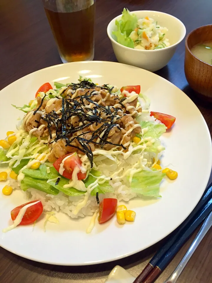 シシリアンライスの晩ご飯|mikaさん