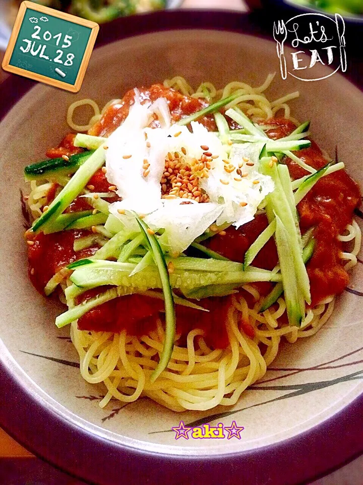 ジャージャー麺🍴‼︎|☆aki☆さん