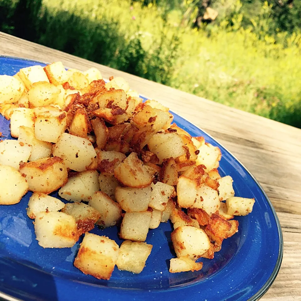 Campfire potatoes|Crystal DeBoerさん