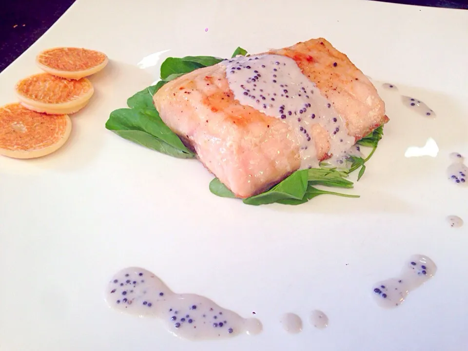 Grill salmon steak|Siripitaさん