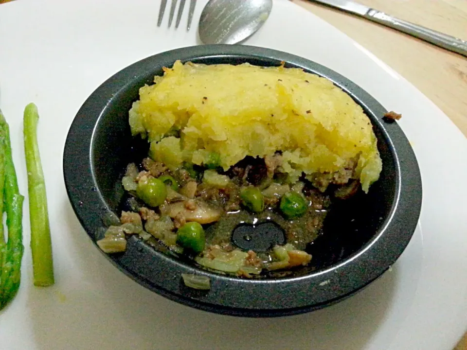 Shepherds pie almost finished. Super yums!!|Mimi Zarinaさん