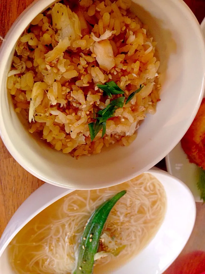 鯛めしと鯛汁そうめん|矢部肇子さん