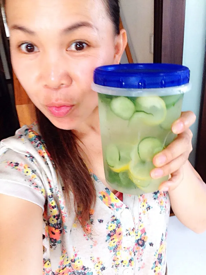 Me with infused water☆♪|viviさん