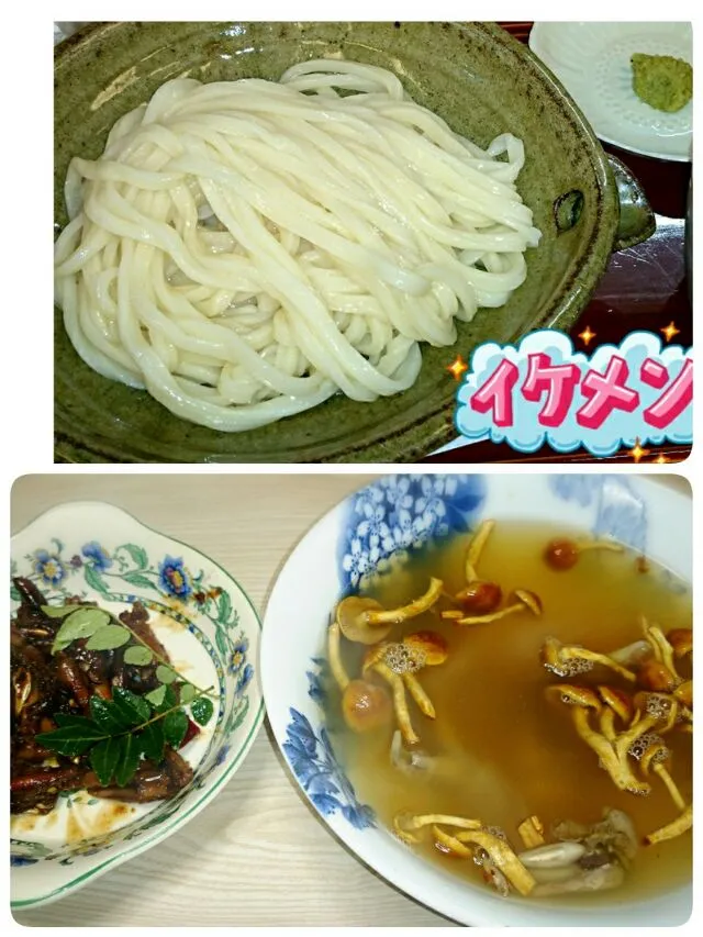 Snapdishの料理写真:ウナギの肝のつけ麺♪|Nitanda Yasuhiroさん