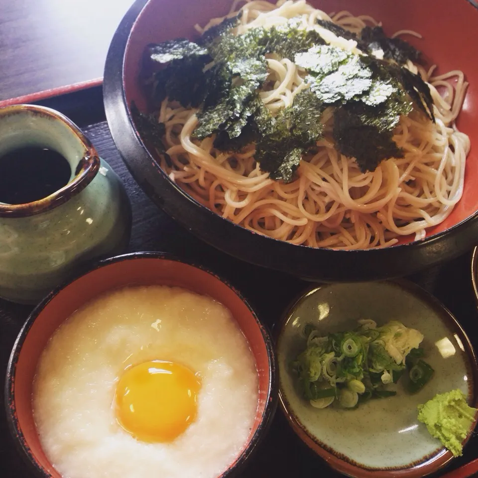 月見とろろ蕎麦♪|ルイさん