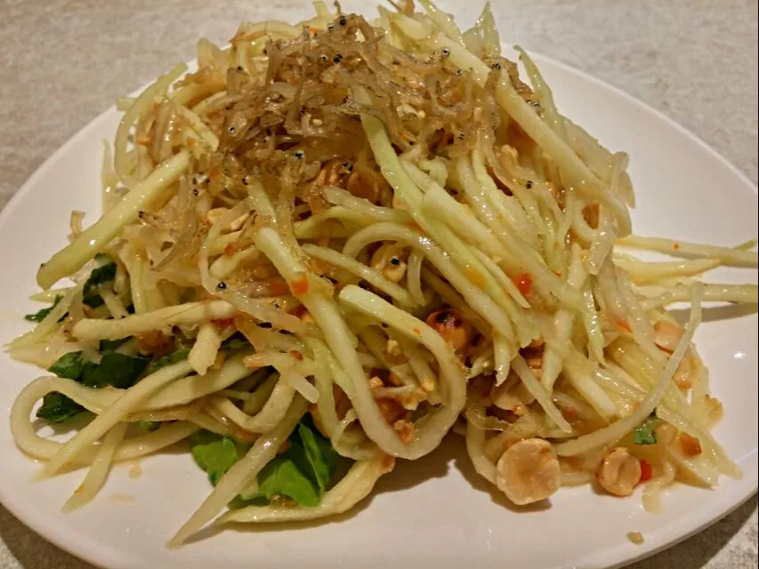 Vietnamese Mango & Papaya Salad|FooDin'sさん