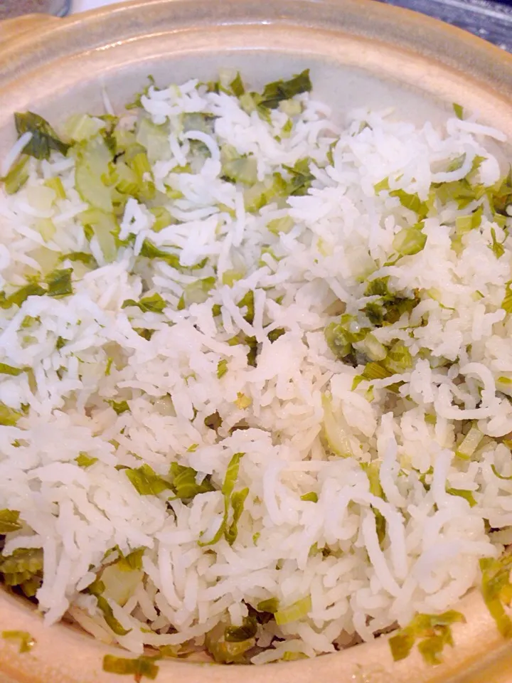 セロリの炊き込みごはん*\(^o^)/*celery basmati rice|Tanuさん