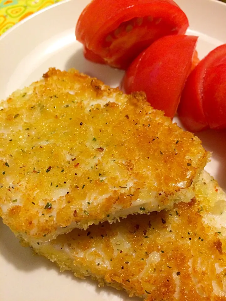 カジキのチーズパン粉焼き(マジックソルト使用)|トモさん