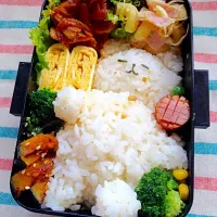 Snapdishの料理写真:ねこあつめ弁当|みー♪さん