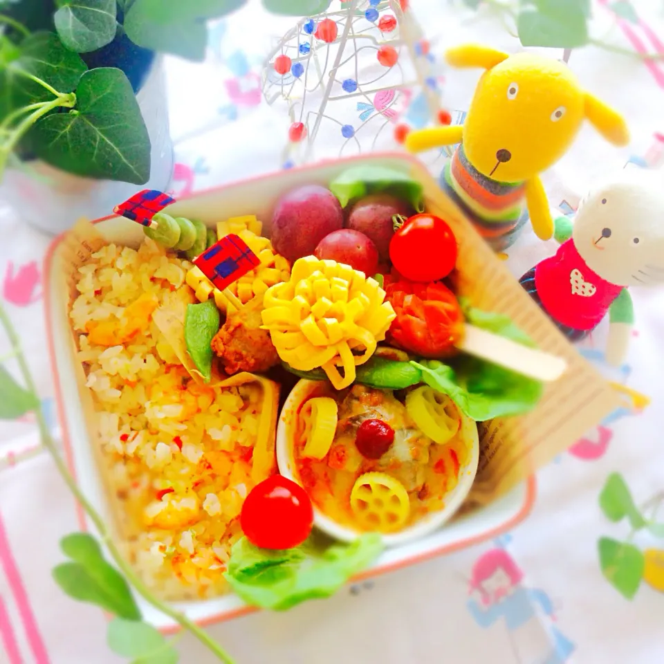 #エビピラフ #置きランチ #お弁当|usakoさん