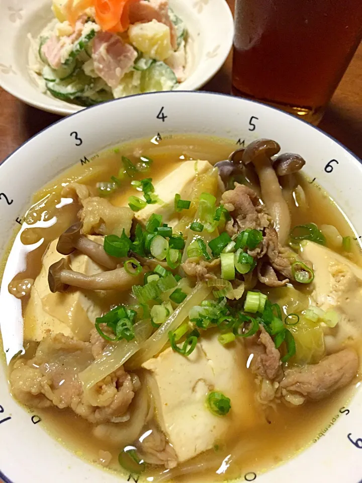 肉豆腐のカレー風味煮|いちこさん