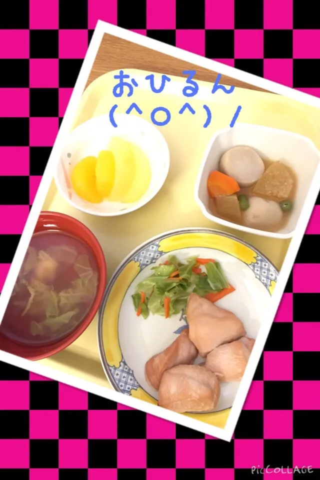 Snapdishの料理写真:🐔煮チキンと里芋と大根の煮物🍲|おひるごはんさん