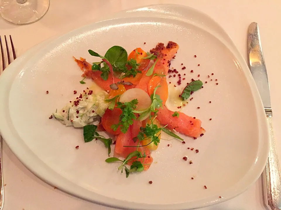 smoked trout and salmon pastrami|Jennyさん