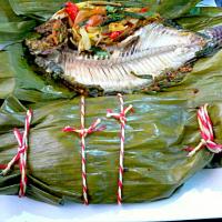 Steamed Fish (in banana leaf) 🐠🐠🐠