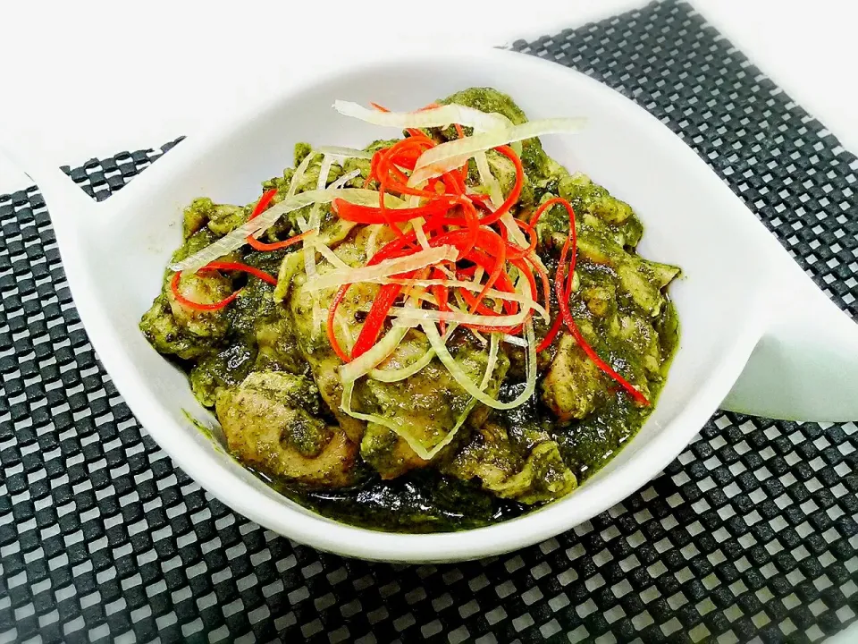 Spinach Chicken|mawlay gueさん