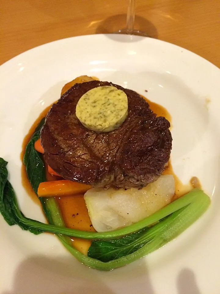 filet steak  café de paris|あやぽさん