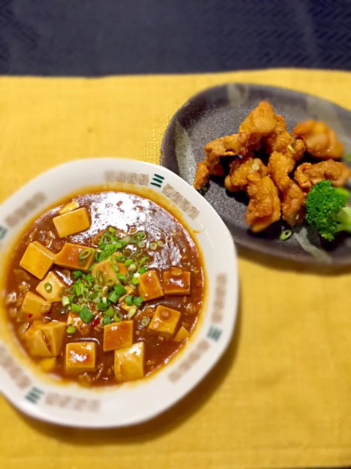 から〜い麻婆豆腐|どんぐりさん