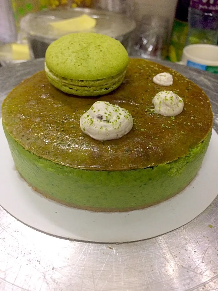 Green Tea Cheese Cake|willklhさん