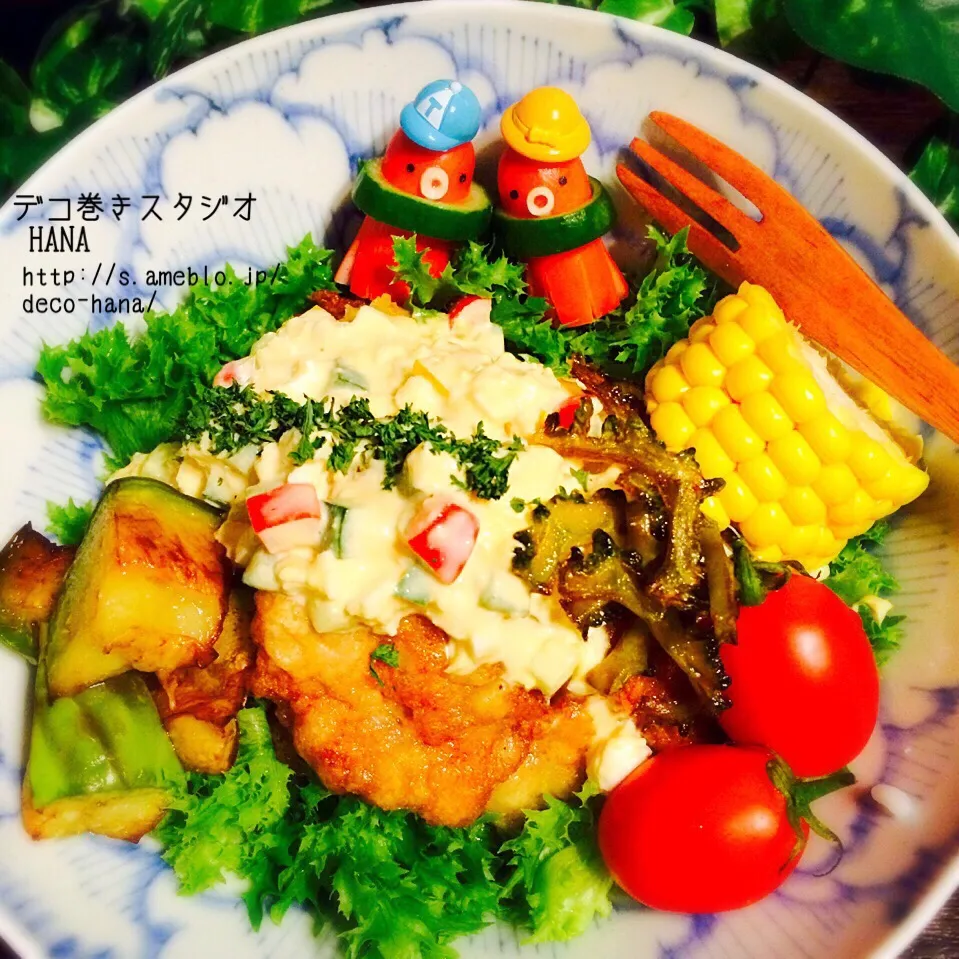 miyuさんの料理 チキン南蛮(´v｀o)♡|さとみ (satomi_foodart)さん