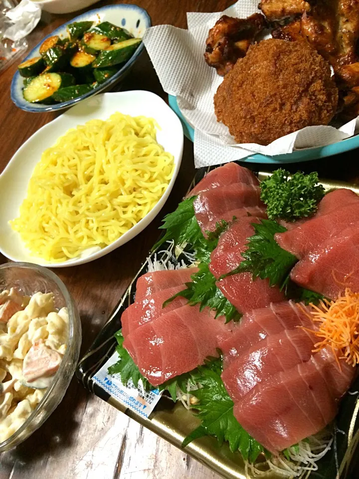 Snapdishの料理写真:7/31の晩ご飯。|hiroさん