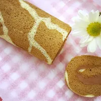 Giraffe Chocolate Roll Cake|Prisca Erさん