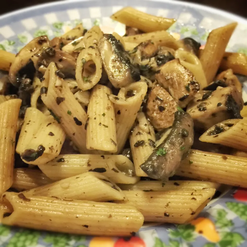 Portobello with black truffle penne|michelleさん