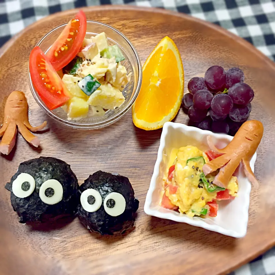 息子の朝食|キナリさん