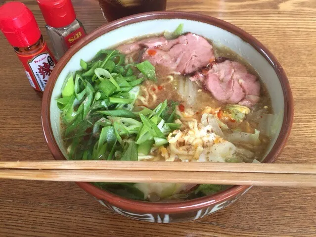 マルちゃん正麺🍜、味噌味❗️٩꒰๑• ̫•๑꒱۶♡✨|サソリさん