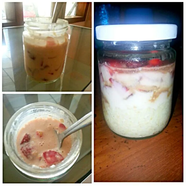 Overnight Oatmeal with Strawberry|maharani dianさん