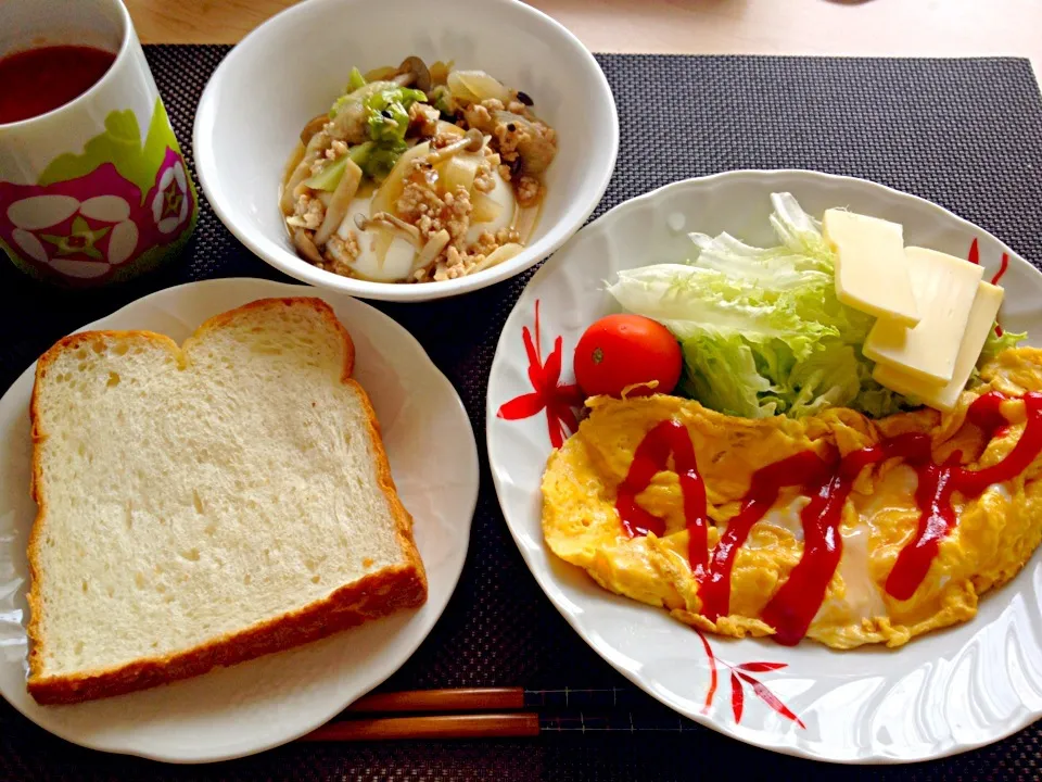 8月1日昼食（朝食兼）|ばぁさんさん