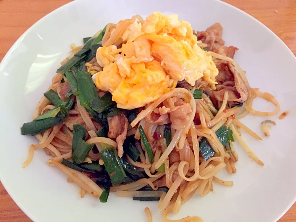 グルテンフリータイ風パッタイ焼きそば|ホッシーさん